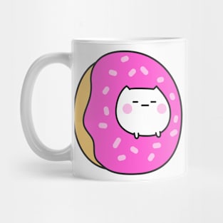 Mochi Cat In Donut Mug